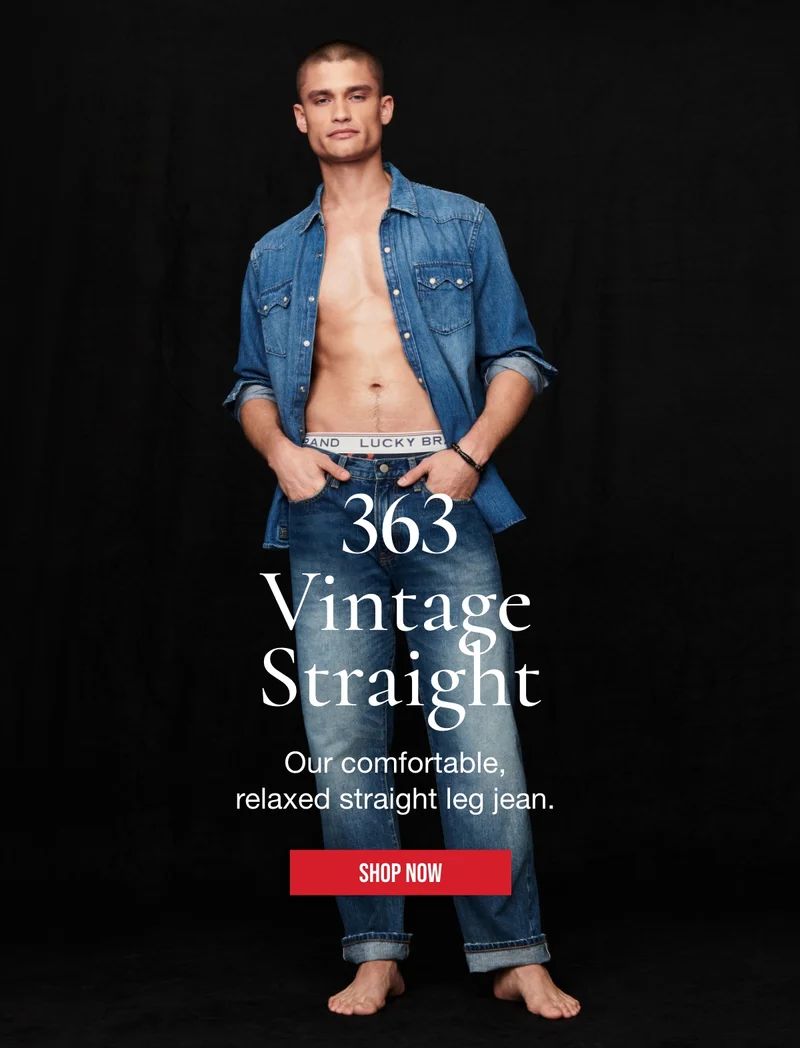 363 Vintage Straight | Our comfortable, relaxed straight leg jean. | SHOP NOW