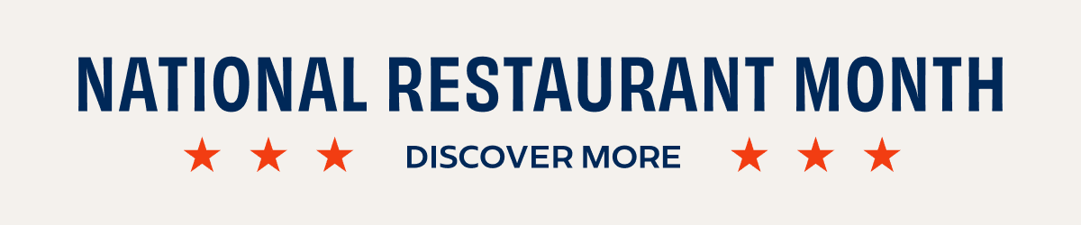 National Restaurant Month National Restaurant Month
