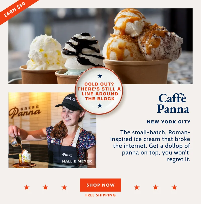 Caffè Panna Ice Cream Caffè Panna Ice Cream