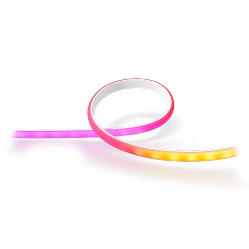Gradient strip lights
