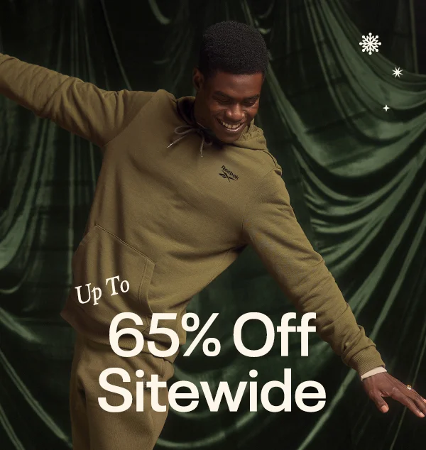 UP TO 65% OFF SITEWIDE