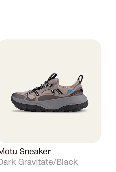 Motu Sneaker Dark Gravitate/Black