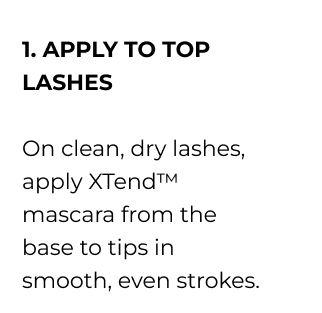Apply To Top Lashes