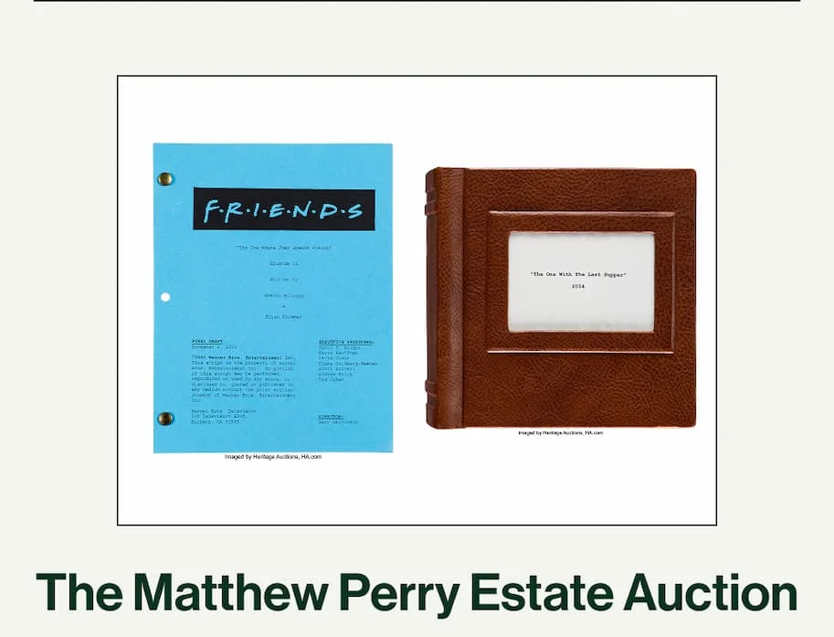 The Matthew Perry Estate Auction