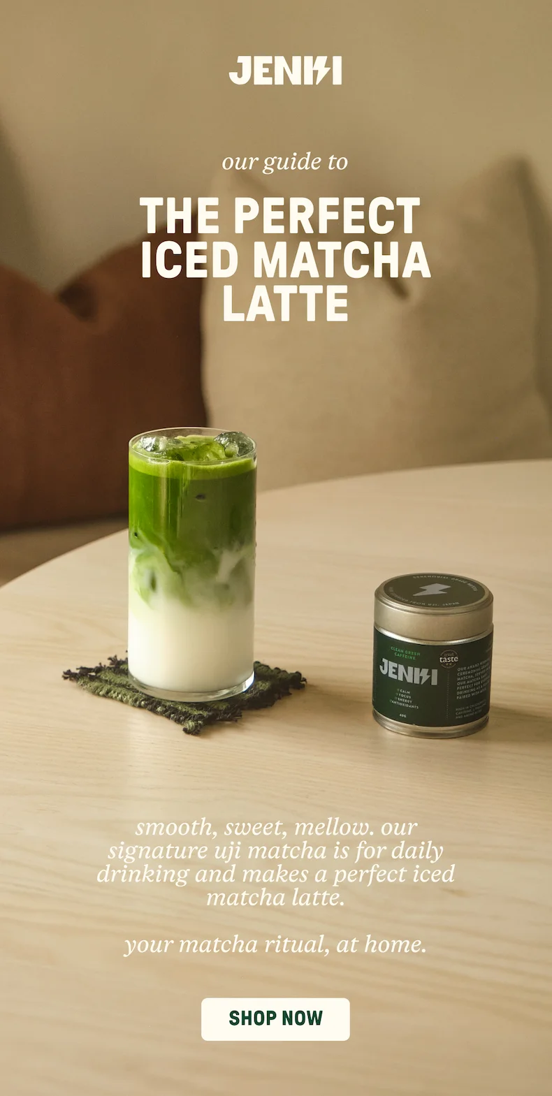 Iced Matcha Latte