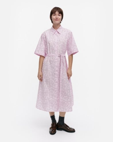 Popliini Piirto Unikko Dress Popliini Piirto Unikko Dress