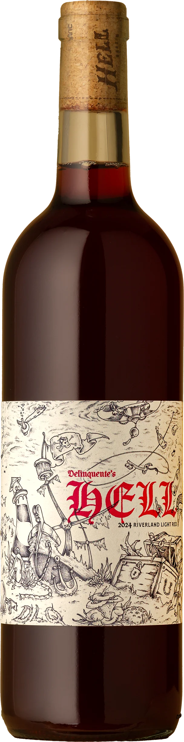Image of Delinquente<BR>Hell Series Light Red 2024
