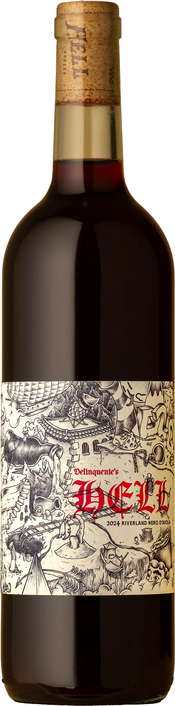 Image of Delinquente <BR>Hell Series Nero D'Avola 2024