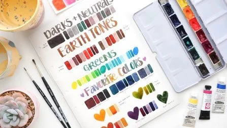 Modern Color Theory: Master Color Mixing for Watercolors