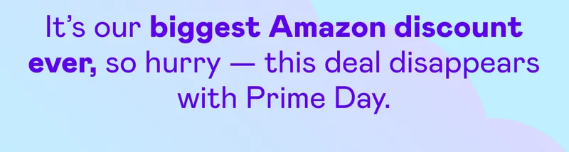 It's our biggest Amazon discount ever