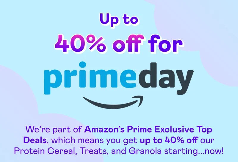 Up to 40% off for Prime Day