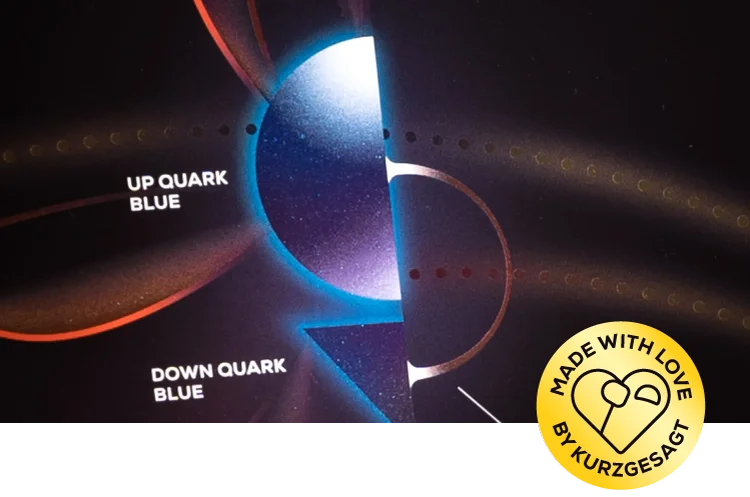 Close up of Elementary Particles Poster