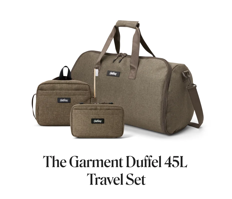 The Garment Duffel 45L Travel Set