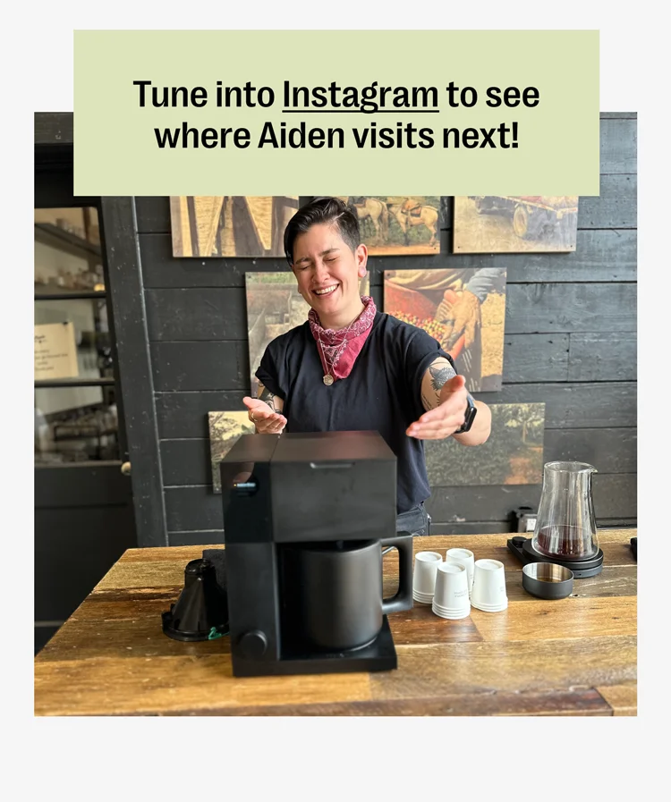 Tune into instagram to see where Aiden visits next!