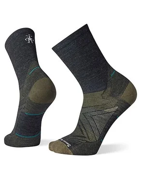 Run Zero Cushion Mid Crew Socks