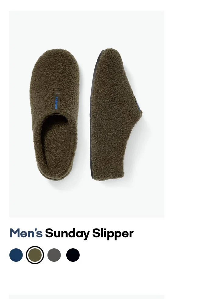 Men's Sunday Slipper