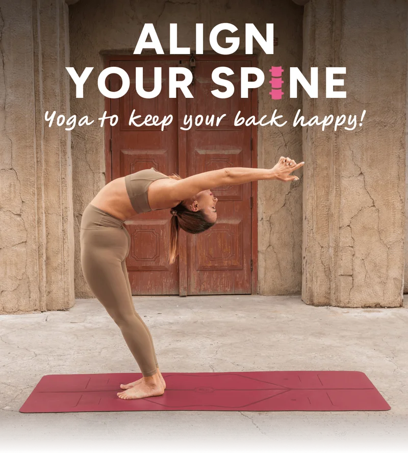 Align Your Spine –&nbsp;Yoga to keep your back happy!
