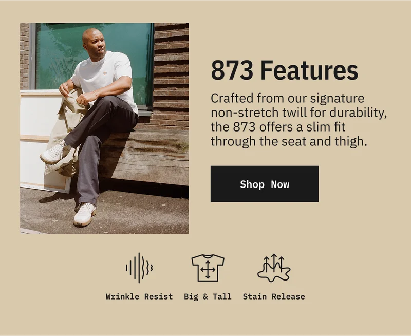 873 Slim Fit Work Pants. Shop Now.