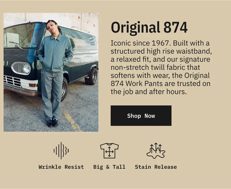 Original 874®. Shop Now.