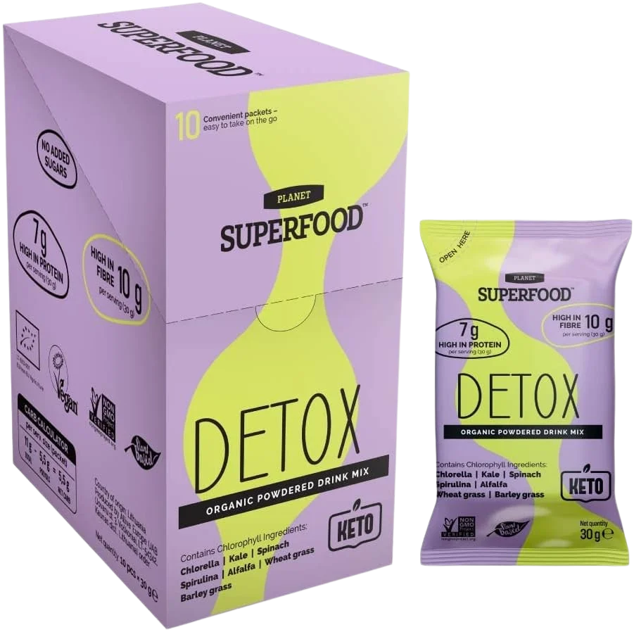 Image of Planet Superfood Powdered Drink Mix - Detox (10CT)