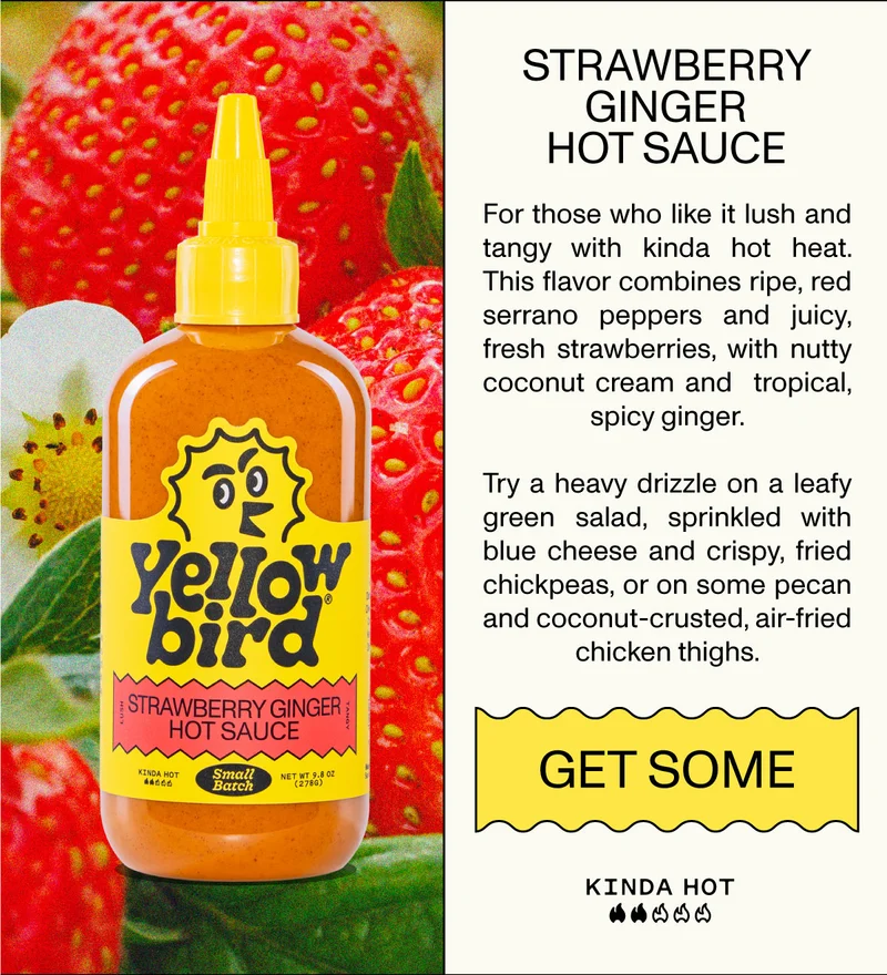 Strawberry Ginger Hot Sauce