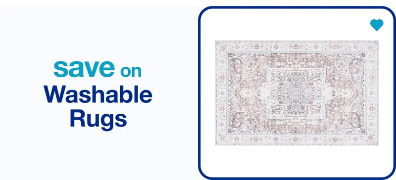 Washable Rugs — Shop Now!