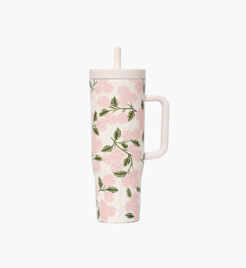 Image of 40 oz. Cruiser Cup - Pink Hydrangea