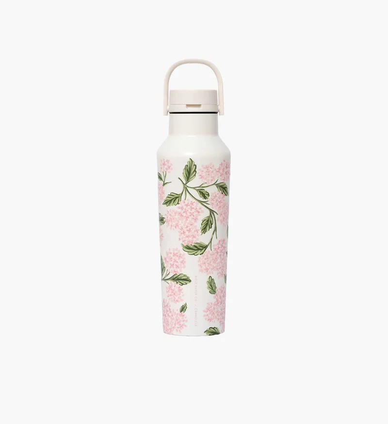 Image of 20 oz. Sport Canteen - Pink Hydrangea