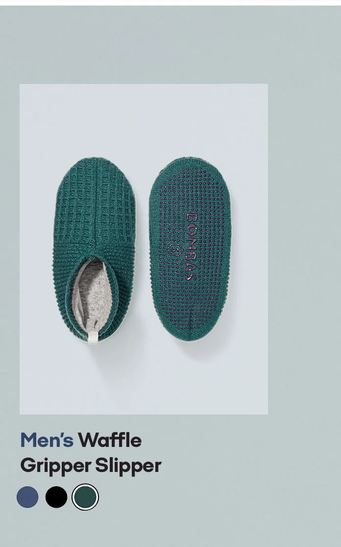 Men's Waffle Gripper Slipper