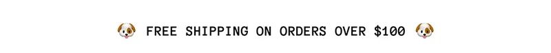 Free Shipping On Orders Over $100