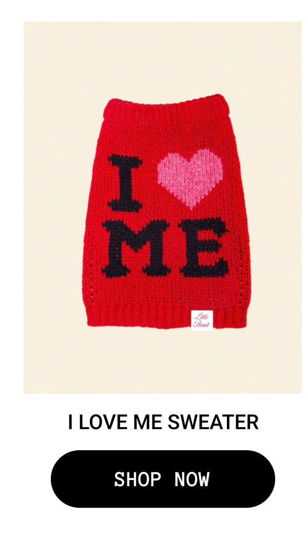 I LOVE ME Sweater