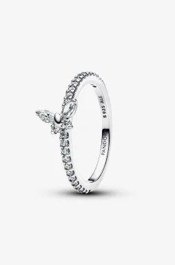 Sparkling Butterfly Ring