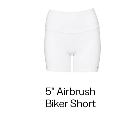Airbrush High Waist 5 Inch Biker