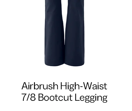 Airbrush High Waist Bootcut Legging