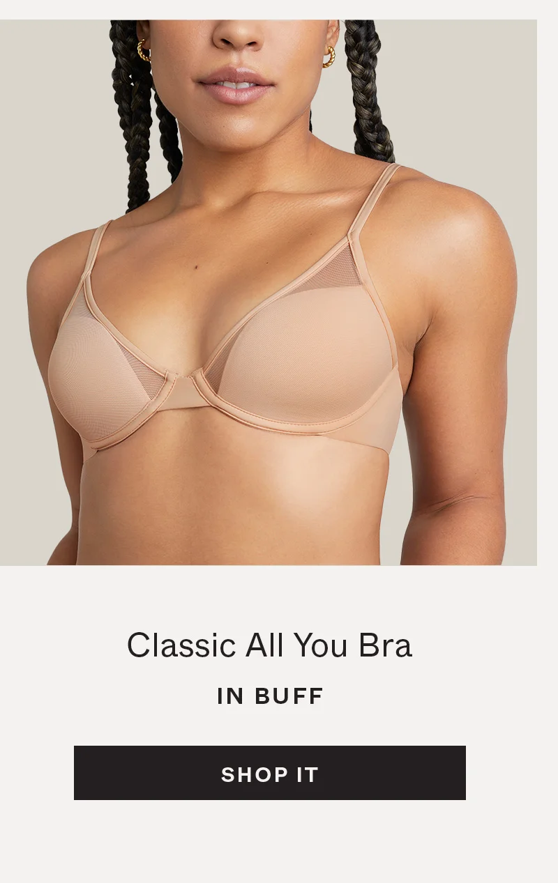 Classic All You Bra in Buff