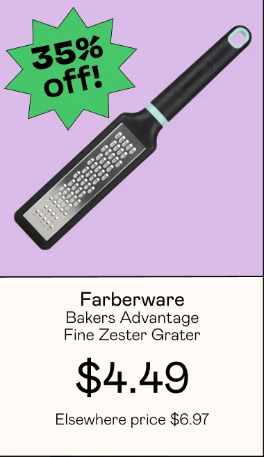 Bakers Advantage Fine Zester Grater