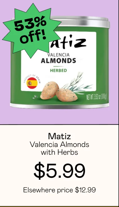 Valencia Almonds With Herbs