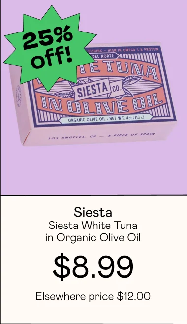 Siesta White Tuna In Organic Olive Oil