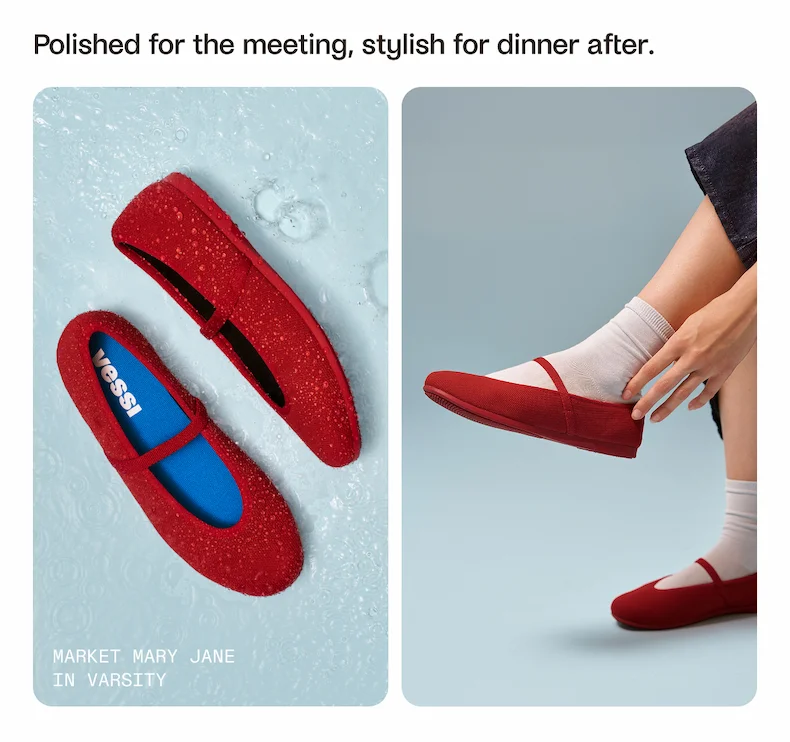 Polished for the meeting, stylish for dinner after.