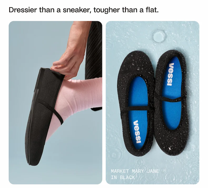 Dressier than a sneaker, tougher than a flat.
