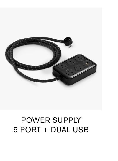 Power Supply 5 Port USB