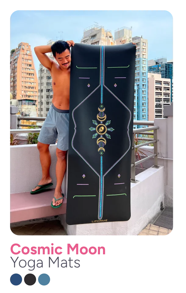 Cosmic Moon Yoga Mats