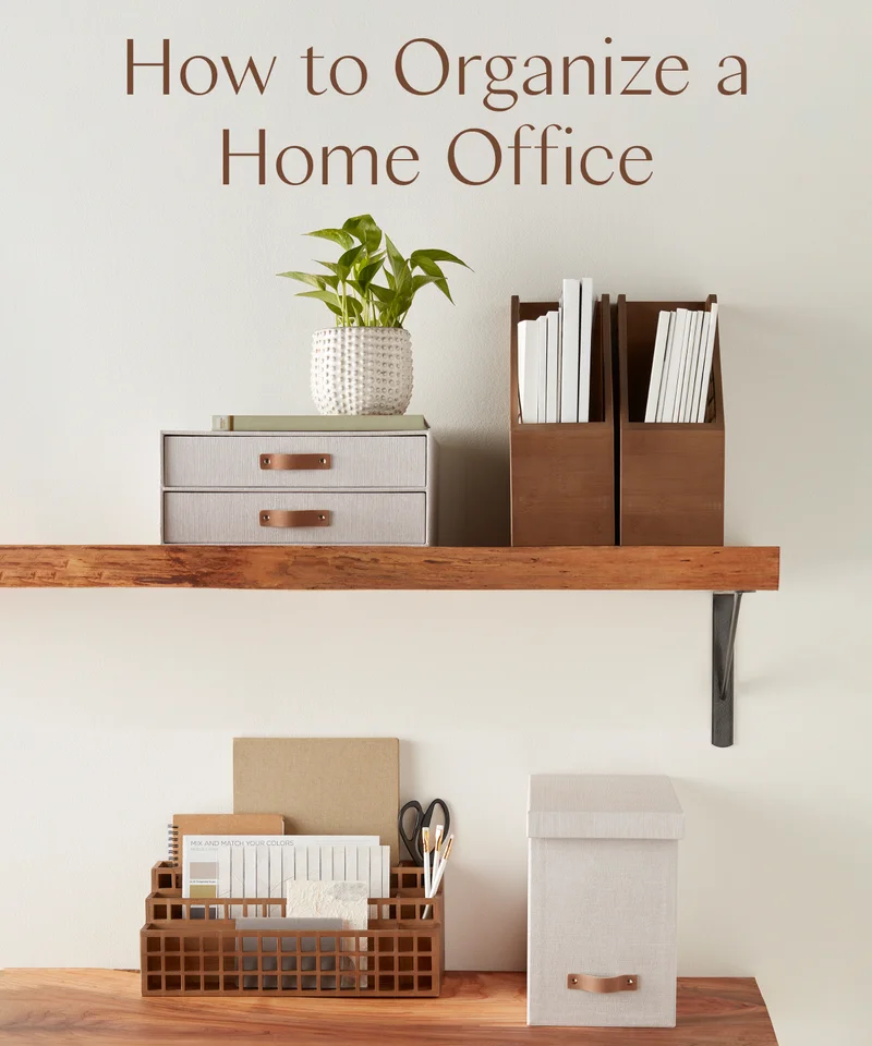 How to Organize a Home Office