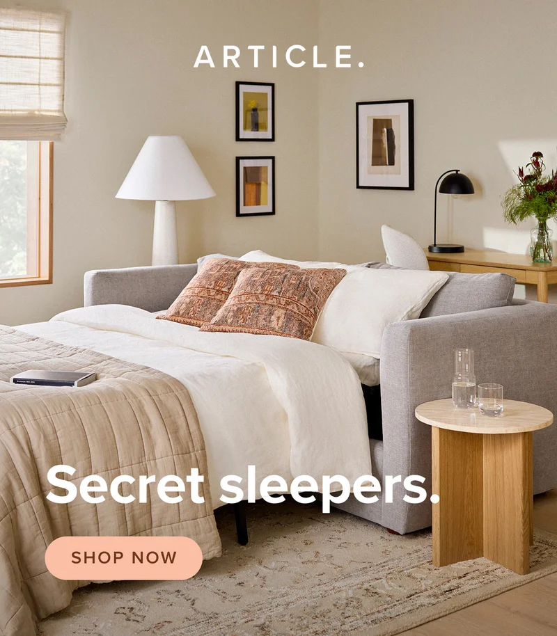Secret sleepers. Shop now.