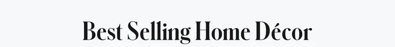 20% Off Home Decor