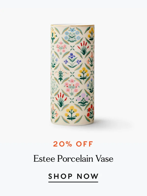 20% Off Estee Porcelain Vase