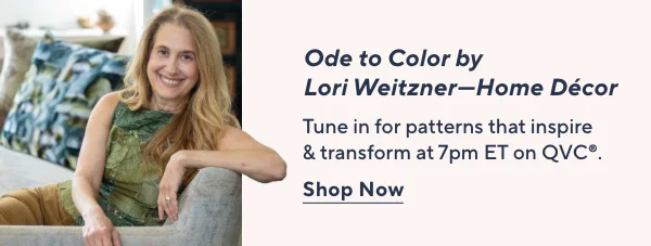 Tune in for Lori Weitzner