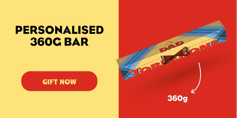 Personalised 360g bar