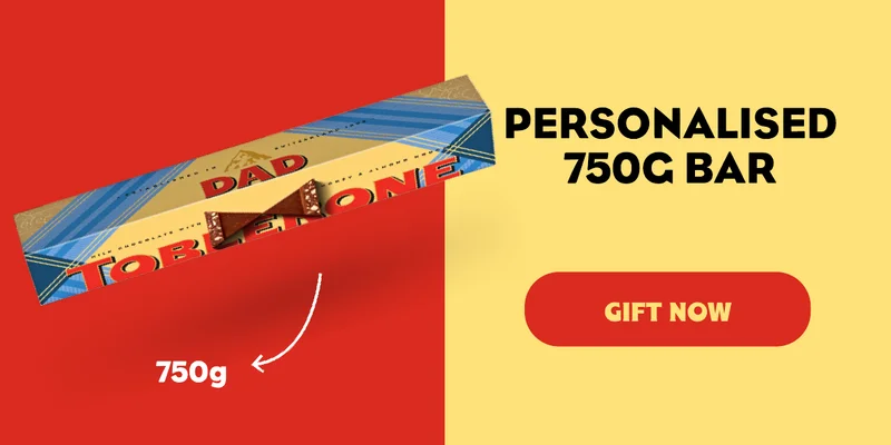 Personalised 700g bar