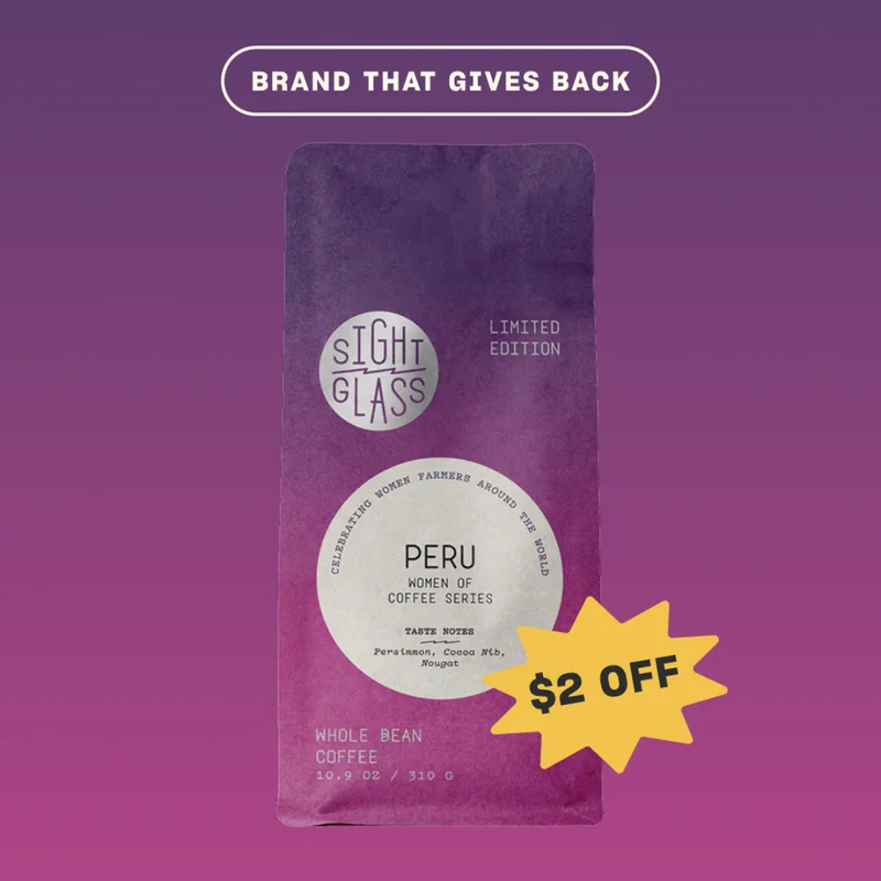 Peruvian Coffee that gives back!